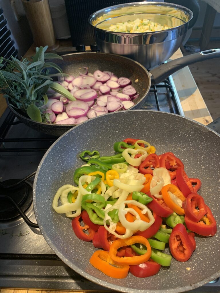 Frisches Gemüse für ein gesundes Leben